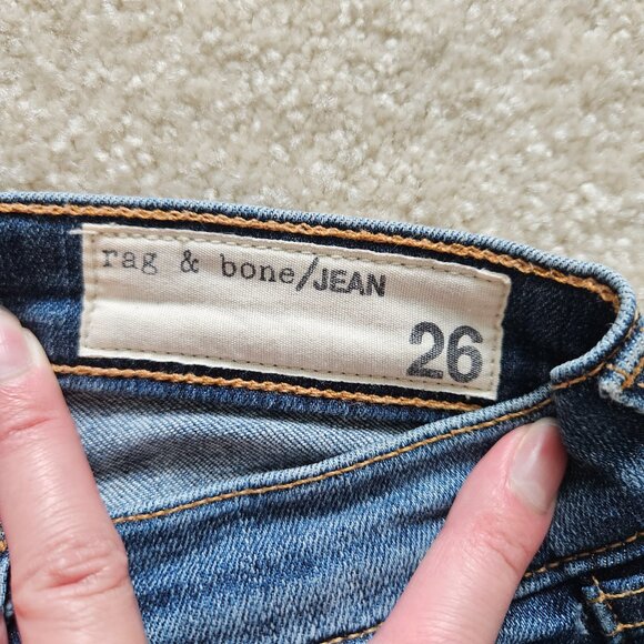 Rag&Bone Skinny Jeans Blue - Picture 4 of 6